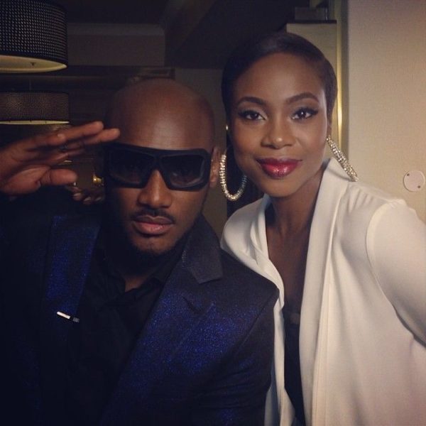 2Face Idibia & Maria Okanrende