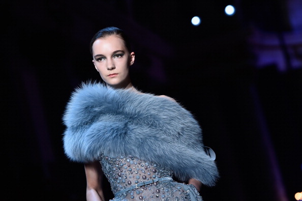 Elie Saab : Runway - Paris Fashion Week : Haute Couture Fall/Winter 2014-2015