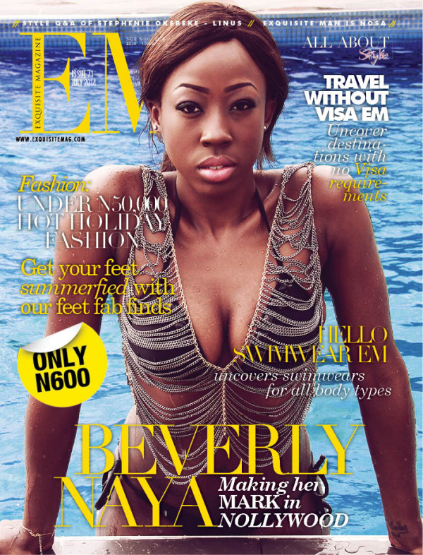 Beverly Naya - Exquisite Magazine - July 2014 - BellaNaija.com 01