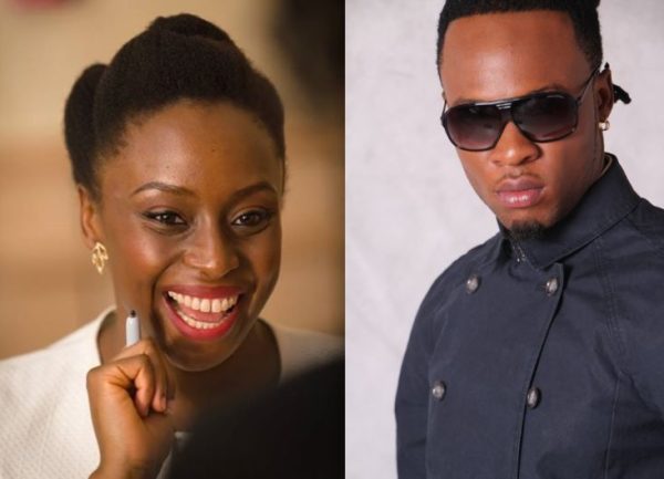 Chimamanda Ngozi Adichie & Flavour - BN Music - July 2014 - Bellanaija,com 01