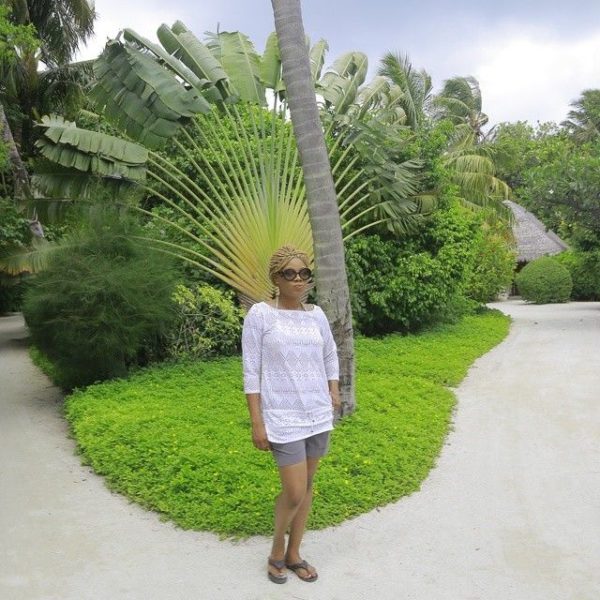 Chineze Anyaene in the Maldives - July - 2014 - BellaNaija010