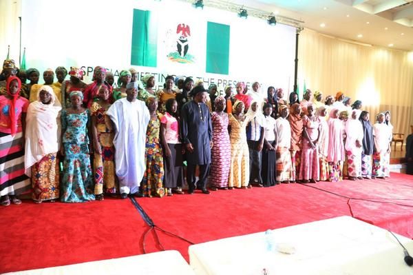 Jonathan Meets with Chibok Girls Parents - July 2014 - BellaNaija.com 01008