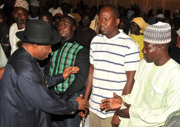 Jonathan Meets with Chibok Girls Parents - July 2014 - BellaNaija.com 01009