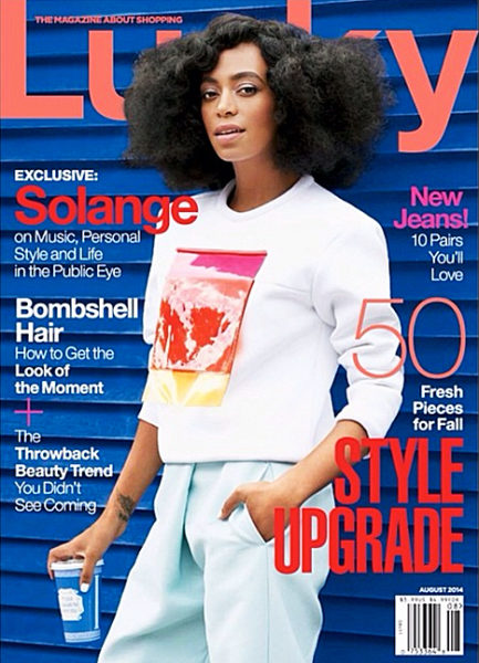 Lucky Magazine - July 2014 - BellaNaija.com 01