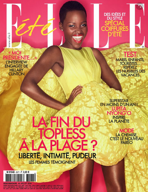 Lupita Nyong'o Elle France - BN July 2014 - BellaNaija.com 01