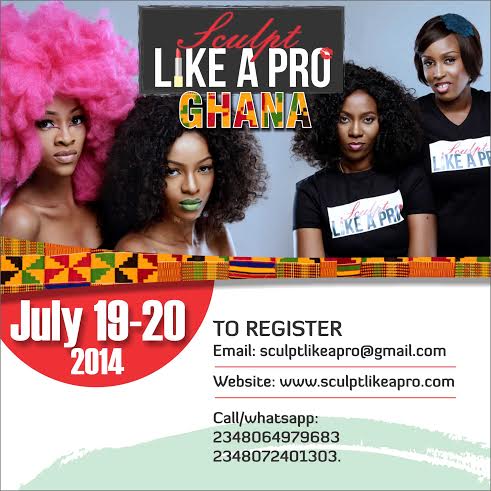 Sculpt Like A Pro Ghana - Bellanaija - July2014