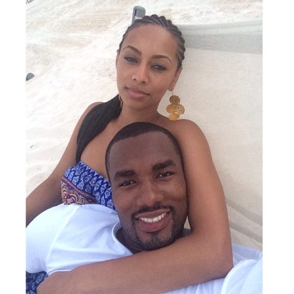 Serge Ibaka & Keri Hilson - July 2014 - BellaNaija.com 01