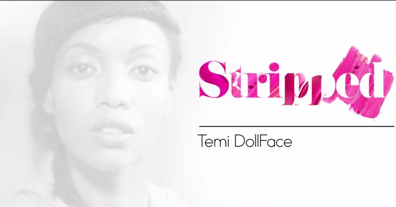 Temi Dollface for Ndani Tv's Stripped - Bellanaija - July2014001