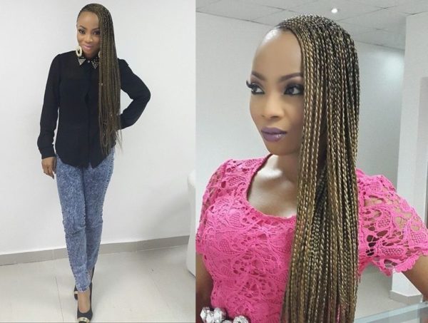 Toke Makinwa Rocks Super Long Braids - July 2014 - BN Beauty - BellaNaija.com 01