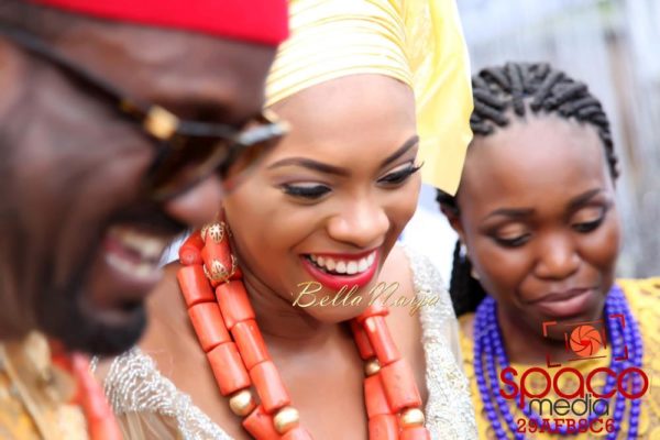 Jude Okoye and Ify Traditional Igbo Wedding in Anambra | SpacoMedia | BellaNaija 0040