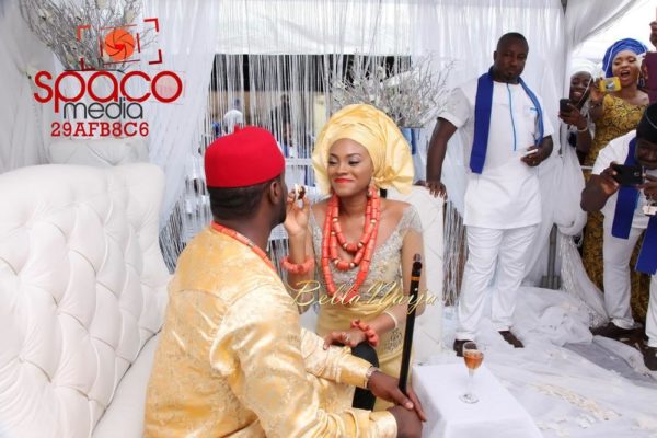 Jude Okoye and Ify Traditional Igbo Wedding in Anambra | SpacoMedia | BellaNaija 0048