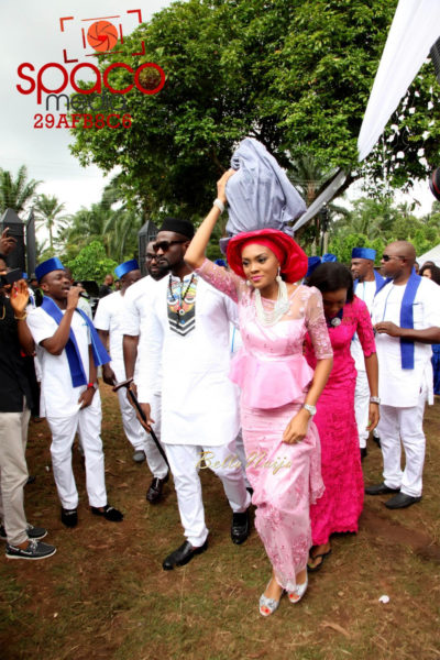 Jude Okoye and Ify Traditional Igbo Wedding in Anambra | SpacoMedia | BellaNaija 0049