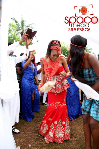 Jude Okoye and Ify Traditional Igbo Wedding in Anambra | SpacoMedia | BellaNaija 0094