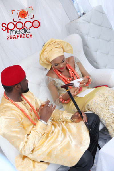 Jude Okoye and Ify Traditional Igbo Wedding in Anambra | SpacoMedia | BellaNaija 0103