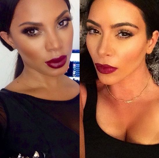 Kim Kardashian Makeup Tutorial - Bellanaija - July2014