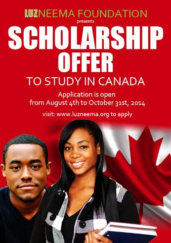 Luzneema Foundation Scholarship Offer - Bellanaija - August 2014