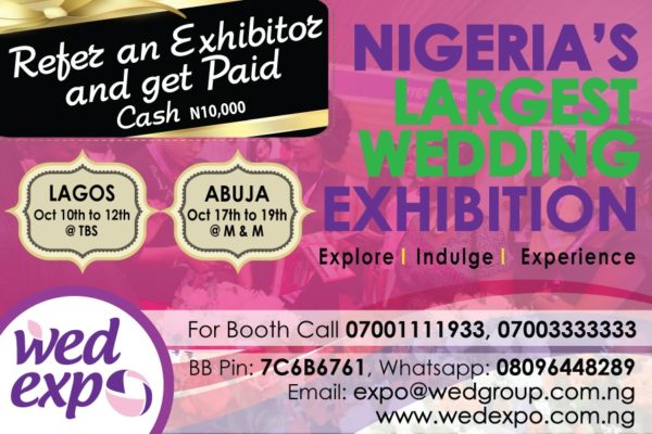 Refer & Exhibitor & Get Paid - BN Bargains - August 2014 - BellaNaija.com 01