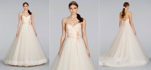 lazaro-bridal-ball-gown-strapless-sweetheart-beaded-chantilly-lace-floral-corsage-tulle-horsehair-chapel-3403_x1