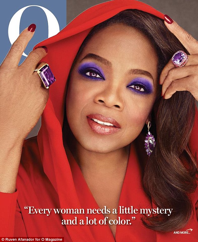 The Many Faces of Oprah! Media Mogul goes Super Glam for O