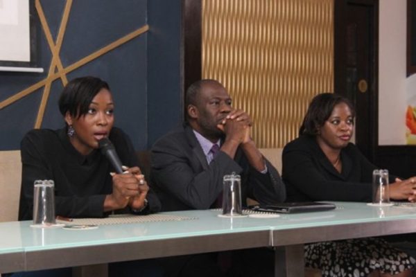 L-R: Ruth Obih, CEO, 3Invest; Peter Bamkole, Director, Edc, Pan Atlantic University; and Yemi Anyanechi, managing partner, Sefton Fross