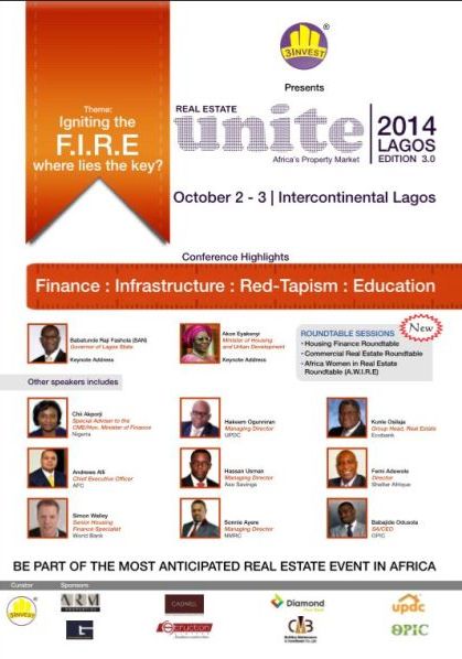 3Invest Real Estate Unite 2014 - Bellanaija - September 2014