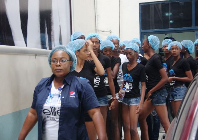 Aquafina's Elite Model Look Nigeria Contestants visit Seven Up - Bellanaija - September2014012