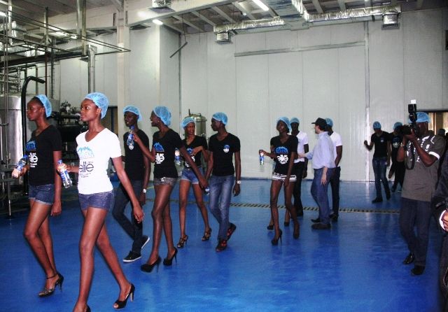 Aquafina's Elite Model Look Nigeria Contestants visit Seven Up - Bellanaija - September2014015