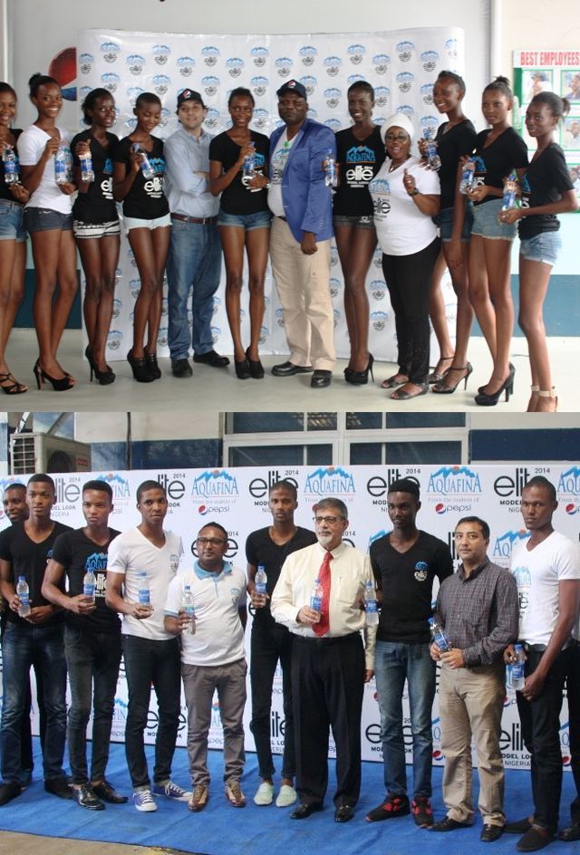 Aquafina's Elite Model Look Nigeria Contestants visit Seven Up - Bellanaija - September2014024