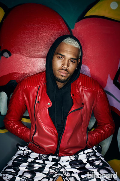 Behind the Scenes of Chris Brown's Billboard Magazine Cover Shoot - Bellanaija - September 2014