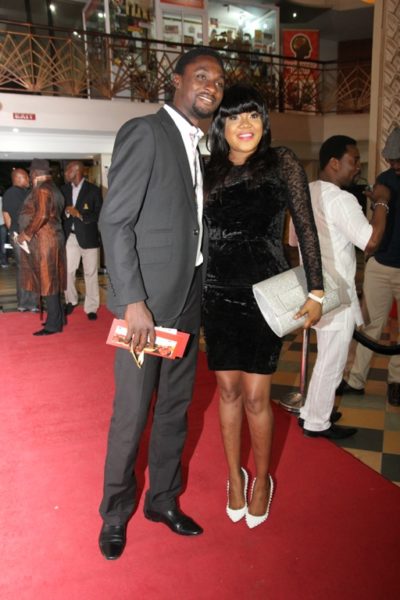 Omoni Oboli, Desmond Elliot, Susan Peters AY & Mabel Makun at the Lagos ...