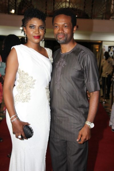Omoni Oboli, Desmond Elliot, Susan Peters AY & Mabel Makun at the Lagos ...
