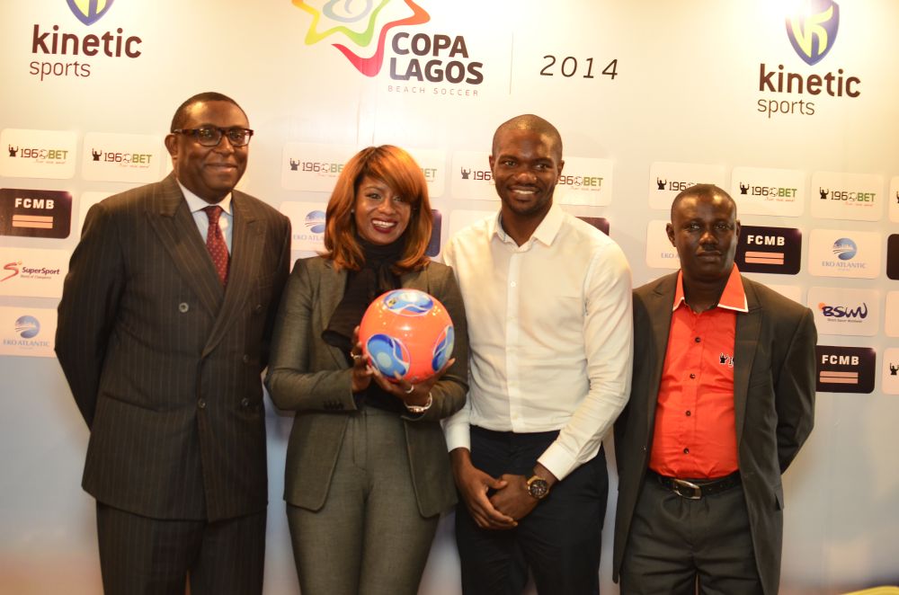 Tilewa Adebajo (Chairman, Stationery Stores); Uche Mojekwu (Head, Corporate Comms, FCMB); Samson Adamu (CEO, Kinetic Sports); Kunle Shin-aba (Head, Corporate Affairs, 1960 BET)