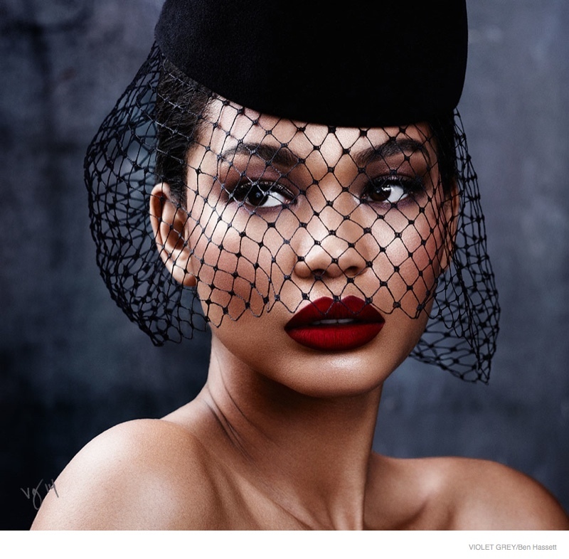Chanel Iman for Violet Grey Beauty Editorial - Bellanaija - September 2014001