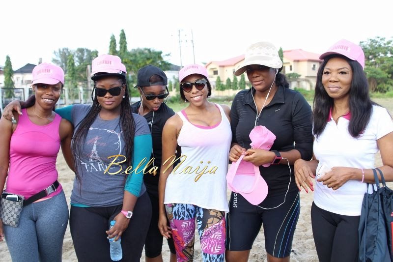 Genevieve Pink Ball Foundation Walk, Run, Cycle - Bellanaija - September2014005