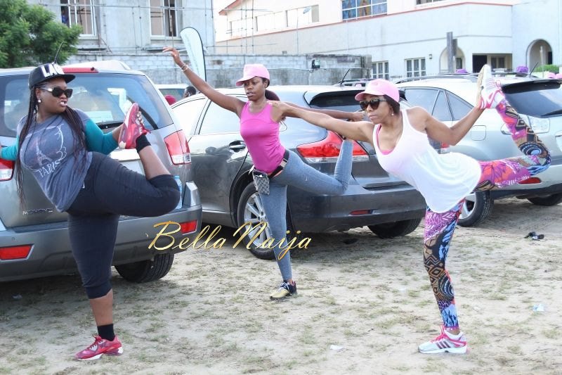 Genevieve Pink Ball Foundation Walk, Run, Cycle - Bellanaija - September2014012