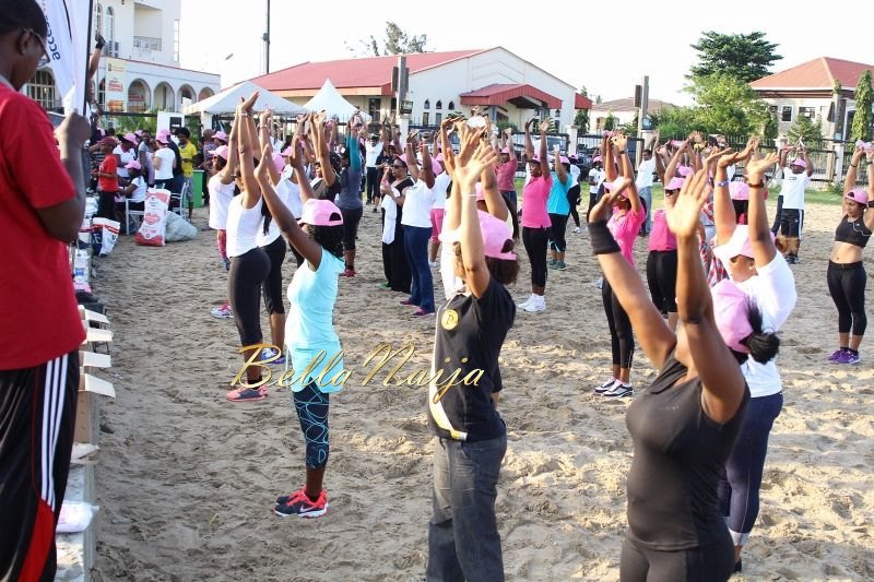 Genevieve Pink Ball Foundation Walk, Run, Cycle - Bellanaija - September2014025