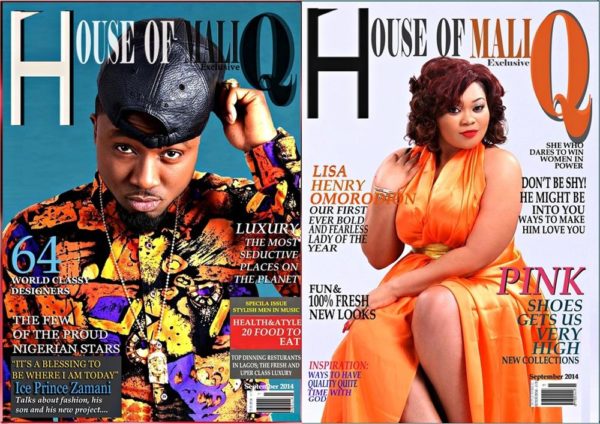 House of maliq september 2014 magazine cover