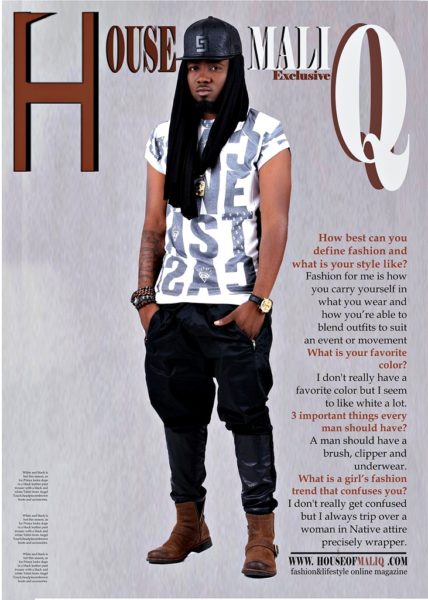 Ice Prince Zamani,September - 2014- Mgazine- Houseofmaliq