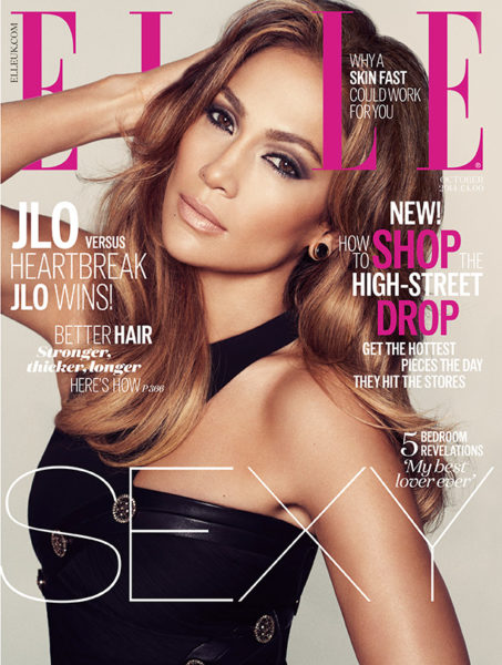 Jennifer Lopez for ELLE Uk October Issue - Bellanaija - September 2014