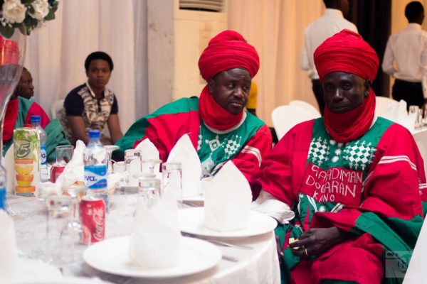 Members of the entourage of the Emir of Kano