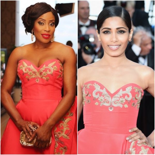 Mo Abudu Frieda Pinto Oscar de la Renta