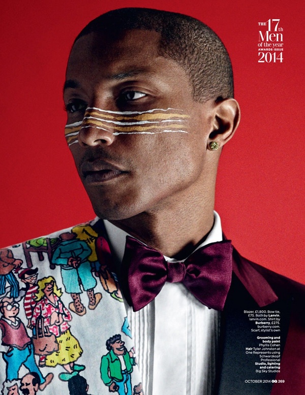 Pharrell Williams for British GQ - bellanaija - September 2014005