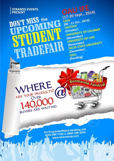 Strands Events OAU Ife Tradefair - Bellanaija - September 2014