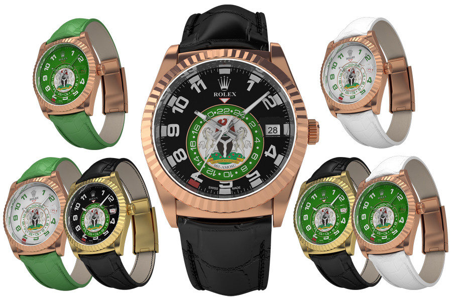 See the £28,750 Amosu Rolex Nigerian Sky Dweller 54 BellaNaija