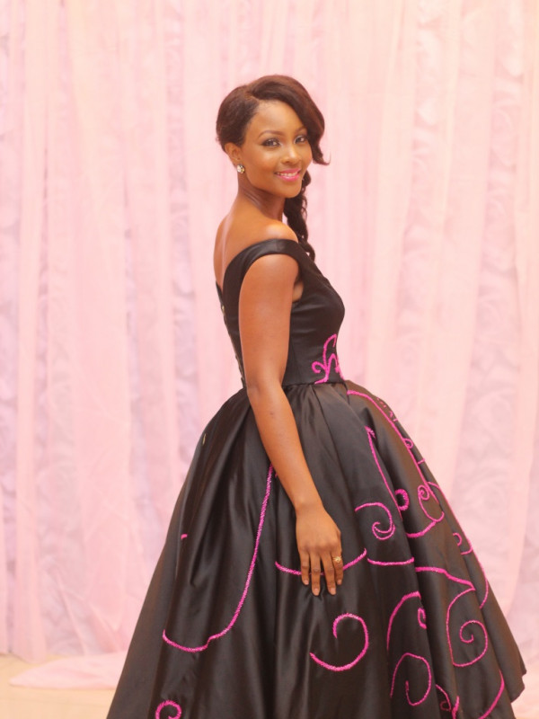 BN Best Dressed Genevieve Pink Ball 2014 October2014-BellaNaija020