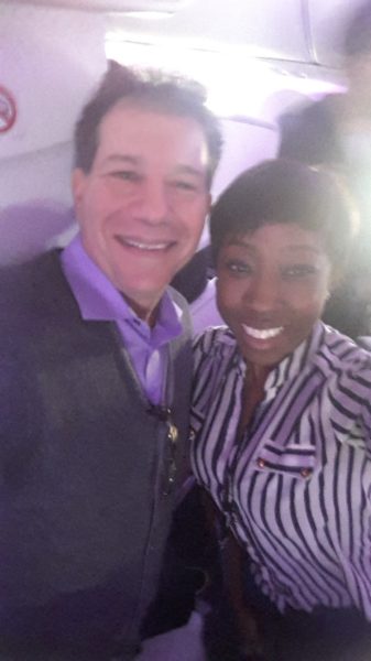 Beverly Naya for BellaNaija | Virgin Atlantic Atlanta "Birthday Girl" Boeing 787 Maiden Flight | October 2014 | 006