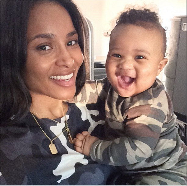 Oh So Cute! Ciara Shares Adorable Pictures of Baby Future