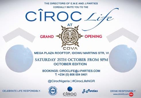 Ciroc Life - Bellanaija - October 2014