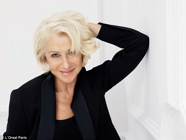 Dame Helen Mirren for L'Oreal Paris - Bellanaija - October 2014