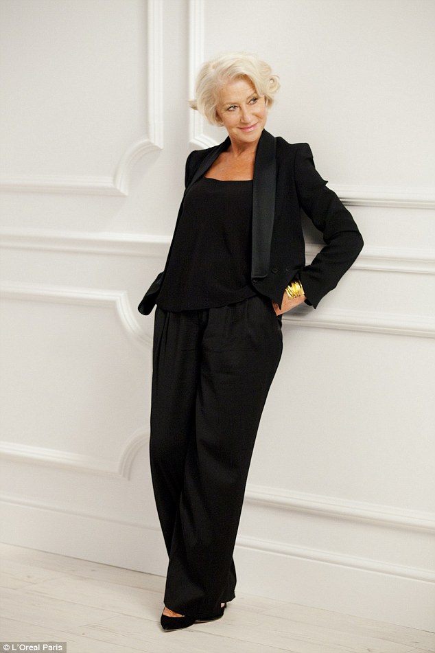 Dame Helen Mirren for L'Oreal Paris - Bellanaija - October 2014001